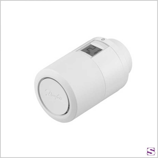 Danfoss Heizkörperthermostat Eco mit Bluetooth weiß